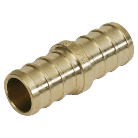 SharkBite CASH ACME UC008LFA pex coupling, 1/2-Inch x 1/2-Inch