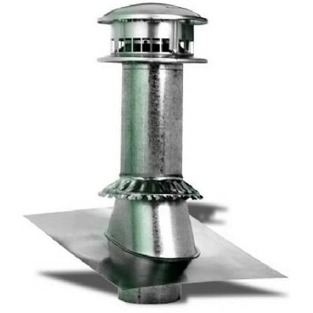 185600 5 in. Round Type B Gas Vent Termination Kit - 4 Piece