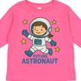 thumbnail image 4 of Inktastic Future Astronaut Kids Space Theme Boys or Girls Long Sleeve Toddler T-Shirt, 4 of 5