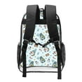 thumbnail image 2 of Rocae Winter Wonderland Light Blue for 16inch Clear Backpack Transparent School Backpack for Women Men, Capacity Clear Bag for College, Travel, 2 of 7