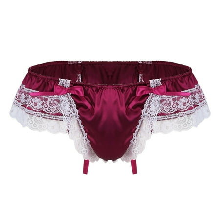 Pregnancy Lingerie for Women plus Size Sexy plus Size Lingerie Low Sexy Briefs Lace Open Thong Panties Underwear Mens