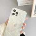 thumbnail image 5 of Compatible with iPhone 13 Pro Max Case with Clear Glitter Heart Pattern for Women Girls Fashion Soft Flexible Durable Slim TPU Cases for iPhone 13 Pro Max-Clear, 5 of 8