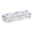 thumbnail image 2 of Plastic Pencil Box Large Capacity Pencil Boxes Clear Boxes with Snap-Tight Lid Stylish Office Supplies Storage Organizer Box Watercolor Vintage Planes, 2 of 7