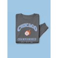 thumbnail image 3 of Chicago Championship Baseball Sweatshirt Women -Image by Shutterstock, Female 3X-Large, 3 of 4