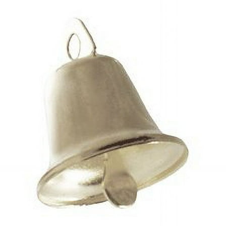 Christmas Shining Liberty Bells Gold or Silver (Silver, 25 mm - 6 pcs)