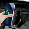 thumbnail image 1 of EGNMCR Wireless Car Charger Mount For Car Vent 15W Qi Fast Charging Auto- Clamping Car Hands Phone Holder Mount For Smartphone Compatible With IOS & Android, Gift, 1 of 6