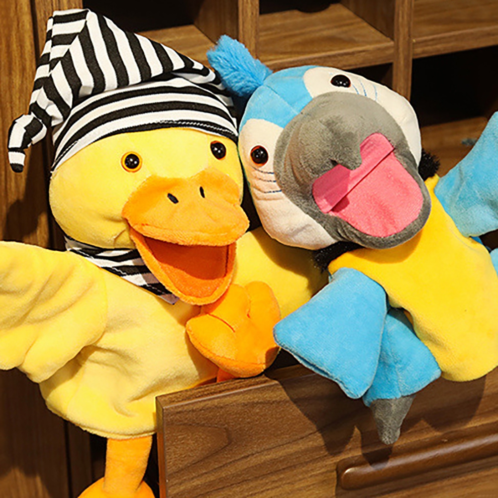 Hand Puppets for Kids, Multicultural Puppets with Movable Mouth Bulk