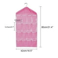 thumbnail image 4 of Organizador colgante de 16 bolsillos para ropa interior y calcetines - Color rosa, ideal para armarios y puertas. ¡Mantén tu espacio ordenado y accesible!, 4 of 6