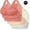 Red1, variant on Jalioing Women's 5 Pack Everyday Bra Seamless Wireless Full Coverage T Shirt Bras Breathable Supportive Bralettes