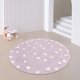 thumbnail image 4 of Cute Cartoon Carpets for Living Room Nordic Style Bedroom Decor Round Carpet Fluffy Soft Children Floor Mat Large Area Plush Rug My Lux Decor Round, 4 of 12