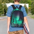 thumbnail image 4 of Disketp Northern Lights 2 Mochila Escolar de 15 Pulgadas, Mochila Ligera para Estudiantes, Viajes y Trabajo, Cómoda y Resistente para el Uso Diario, 4 of 6