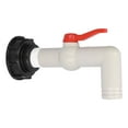 thumbnail image 3 of Adaptador de grifo para tanque IBC Conector de manguera de agua Accesorios de jardín Grifo de 90° y 32 mm Herramientas de plomería, 3 of 12