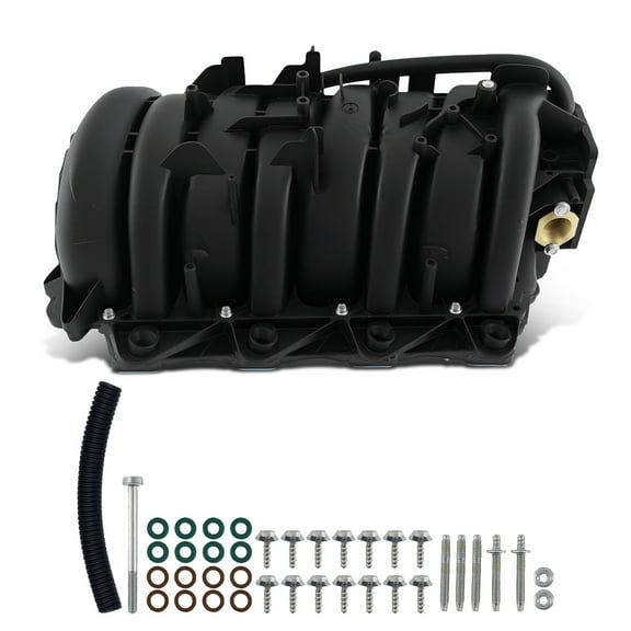 maXpeedingrods Plastic Engine Intake Manifold Assembly for Chevy Silverado 1500 1999-2007 Tahoe 2000-2006 GMC Sierra 1500 1999-2007 Yukon 2000-2006, for 17113697 89017230 89017363 89017364 89017365