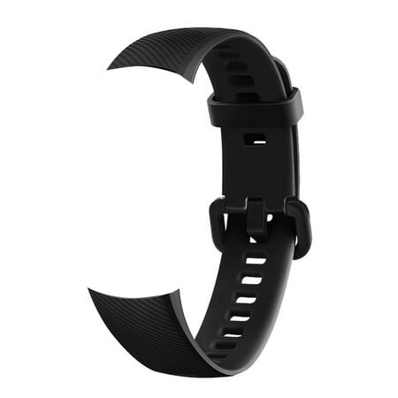 Pebble Silicon Watch Band Smartwatch Band Replacement Silica Gel Bracelet Strap Band Accessories Watch Belt Women Men Wristbands for Honor Band 5 ()