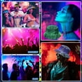 thumbnail image 3 of VIVIHEYDAY LED Bucket Hat, USB Rechargeable Rave Party Hats for Men Women, Unisex Light up Fisherman Cap, 3 of 7