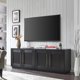 thumbnail image 4 of Tillman Rectangular TV Stand for TV's Up to 80" in Black Grain Freight Free Cabinet Table Living Room Furniture Home My Lux Decor Round, 4 of 4
