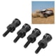thumbnail image 1 of Adaptador de extensión del Cubo de la rueda hexadecimal, 4pcs resistentes al desgaste, amplíen 15 mm de acero de acero de acero gruerte acoplador para reemplazo, 1 of 7