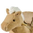 thumbnail image 2 of Mecedora Bambineto Caballo Montable de Peluche para Bebés y Niños, 2 of 9
