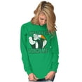 thumbnail image 4 of Popeye St Paddys Try To Pinch Me Long Sleeve TShirt Men Women Brisco Brands S, 4 of 6