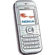 Angle View: AT&T Nokia 6030 Feature Phone, 128 x 128, 3 MB RAM