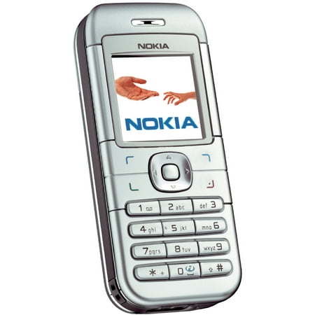 AT&T Nokia 6030 Feature Phone, 128 x 128, 3 MB RAM