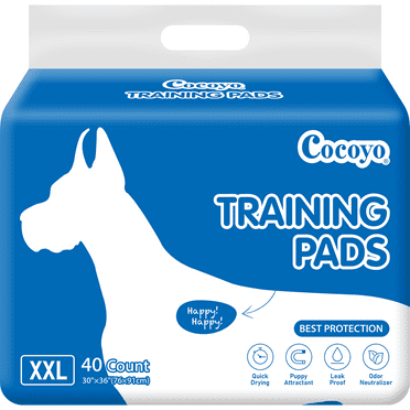 COCOYO Training Pads, 30"X36", STF9 40 Count, XXL