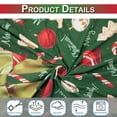 thumbnail image 6 of KBOOK Christmas Chair Cover, Party Santa Merry Christmas Theme Decor,Chair Covers For Dining Room Restaurant (1/2/4 Pcs), 6 of 7