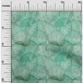 thumbnail image 2 of oneOone Cotton Poplin Twill Sea Green Fabric Texture Leaf Dress Material Fabric Print Fabric By The Yard 56 Inch Wide, 2 of 4