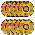 thumbnail image 1 of Disco de corte DEWALT DW8062 para amoladora angular de metal, 4.5 pulgadas, paquete de 10, 1 of 3