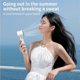 thumbnail image 3 of WT16 Handheld Fan Foldable Portable Low Noise Cooling Fan for Outdoor Travel Home Desktop Use - Ligh, 3 of 5
