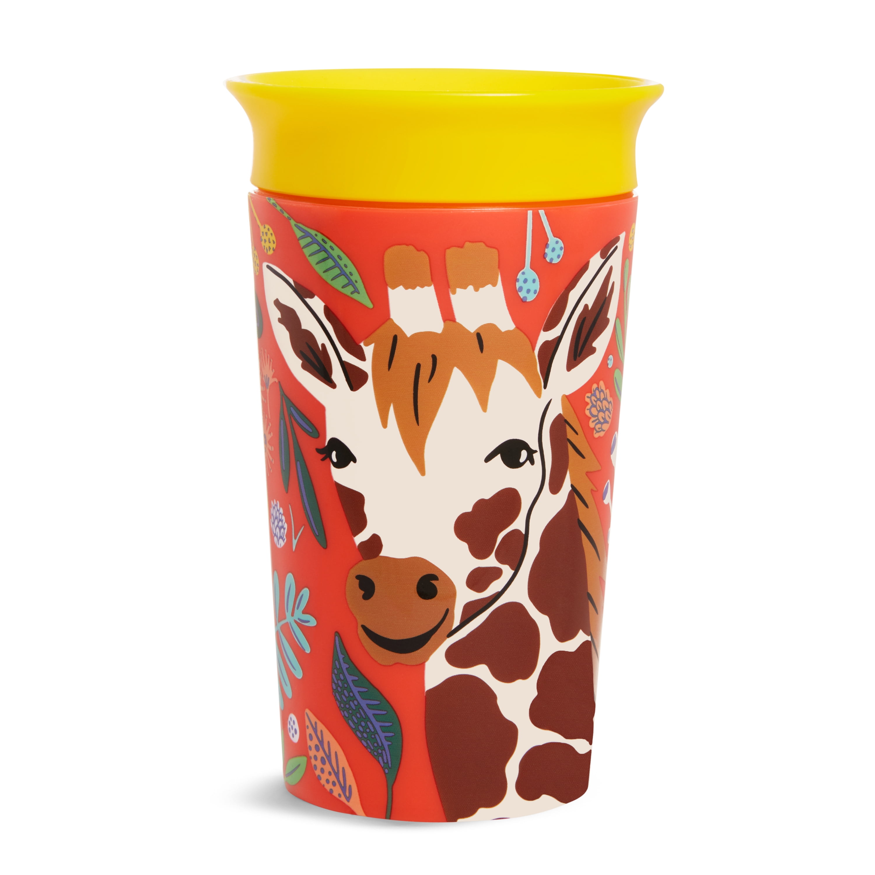Munchkin Miracle 360 Wild Love Spoutless Sippy Cup, 9 Ounce, Giraffe