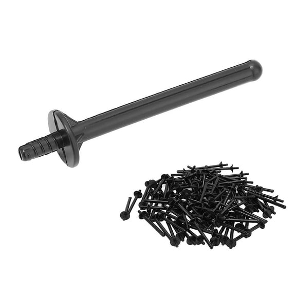 100pcs Nose Waxing Stick,Nose Wax Stick Applicator Professional PP Nose Waxing Strips for Nostril Hair Removal Cleaning