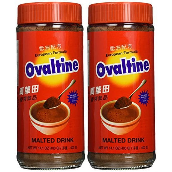 Ovaltine Malt Beverage Mix 400g - Pack of 2 Jars