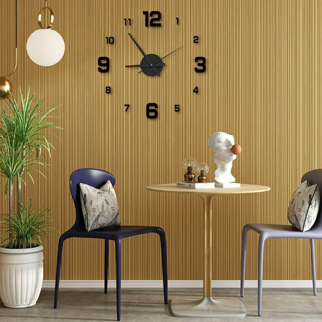 Mirror Wall Decor,Wall Clocks for Living Room Decor,Large Wall Clock Watch Diy Sticker Wall Clocks Pared Home Decoration Special Living Room Home Decoration Office Shop Art Decor,Wall Art Decor