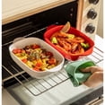 thumbnail image 5 of Baked Rice Baking Dish Ceramic Double Ear Baking Bowl Home Microwave Plate Oven Special Utensils, 5 of 5