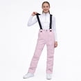 thumbnail image 5 of Staki Girls Snow Overalls Snow Suit for Kids Girls Winter One Piece Snowsuit 2025 New Outdoor Snowboard Jumpsuits Waterproof Jacket 4T,5T,6Y,7Y,8Y,9Y,10-12Y(Light Pink,7-8 Years), 5 of 7