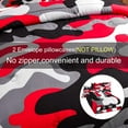 thumbnail image 4 of NTBED Red Camouflage Bedding Set Colorful Twin Comforter Set for Kids Teens Bed in a Bag, 4 of 6