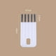 thumbnail image 4 of Limpiador de Multifuncional, Herramientas de Limpieza, Cepillos Resistentes Al Desgaste Duraderos de Nailon para Copas Domésticas, Bo Blanco CUTICAT cepillo de botella, 4 of 8