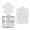 flowers-large, variant on Reusable French Manicure Stamp with Detachable Floral/Heart Patterns & Flexible Silicone Stamper