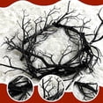 thumbnail image 4 of De Halloween Para Puerta De Entrada, Coronas De Halloween De Ramas Negras, Decoraciones De Halloween Para El Hogar, Interior Y Exterior, 4 of 6