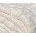 thumbnail image 5 of Sherpa Beige Embossed Throw Plush Cozy Super Soft Bed Blanket, 5 of 5