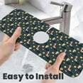 thumbnail image 6 of Sikiie Dinosaur In The Space Splash Guard for Sink Faucet-1 PC Super Absorbent Fast Drying Mat Sink Gadgets-Splash Guard for Kitchen, Sink Mat, 6 of 7