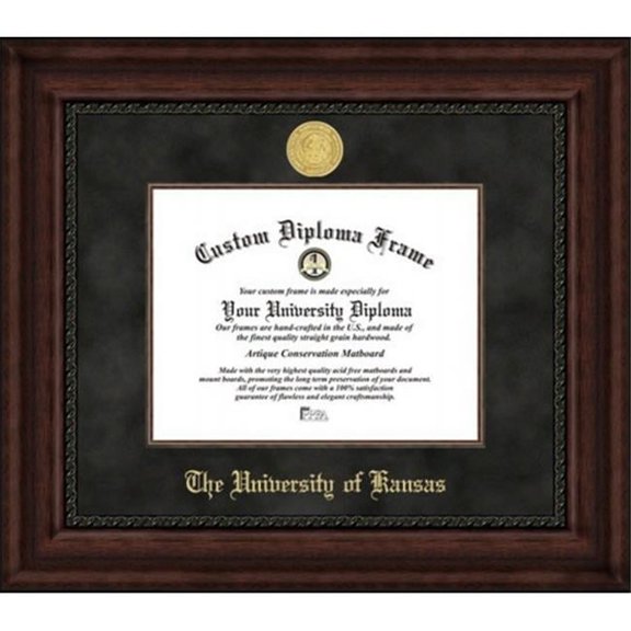 Campusimages KS999EXM University of Kansas Executive Diploma Frame