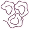 thumbnail image 1 of 3 Strips Faceted Beads Jewellery Loose Stone Crystal Bracelet Glass Purple, 1 of 6