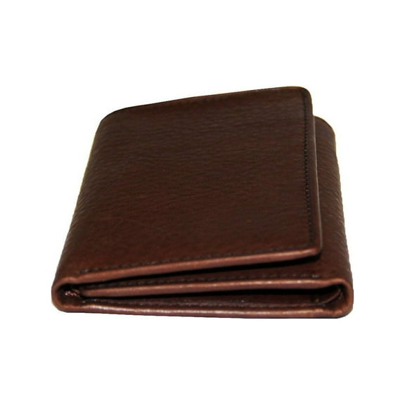 Osgoode Marley Cashmere RFID Blocking Mens Tri-Fold Leather Wallet (Espresso)