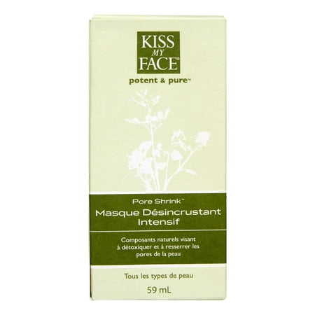 Kiss My Face Deep Cleansing Mask Pore Shrink, 2 (Best Way To Shrink Pores On Face)