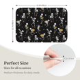 thumbnail image 4 of Pofeuu Playing Music Skeletons Print Hem Mat 40x60 - Multipurpose Doormat for Indoor & Outdoor Use - Welcome Your Guests with our Entrance Mat, 4 of 6