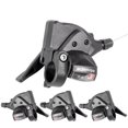 thumbnail image 4 of BLEEUS Micronew 3 X 9 Speed Mountain Bike Shifter Gear Lever Set With Cables Cycling Essentials (Black C), 4 of 6