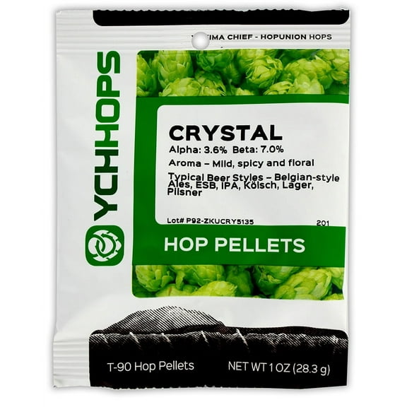 YCH Hops Crystal Hop Pellets 1 oz
