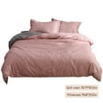 thumbnail image 3 of Microfiber Duvet Cover under $5! Yannianjz Duvet Cover Set with Buttons Closure, Soft Washed Microfiber Bedding Comforter Cover, Complete Bed Set with 2 Pillowcases, All-Season Bedding Collection, 3 of 6